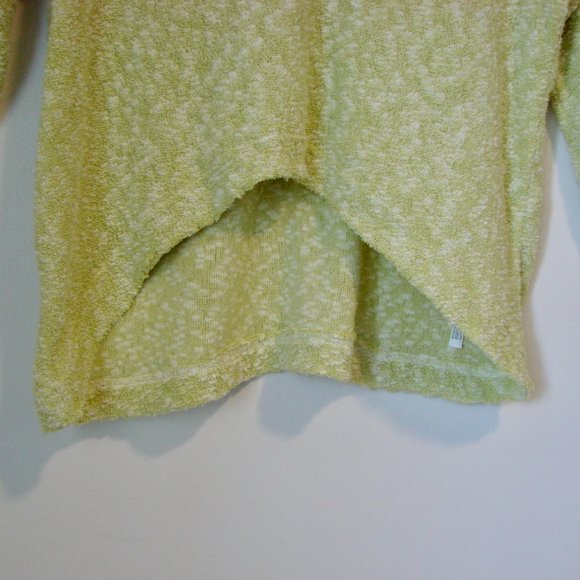 Urban Outfitters Sweater Out From Under Jada Slouchy Knubby Lime Size XS Small - Picture 6 of 14